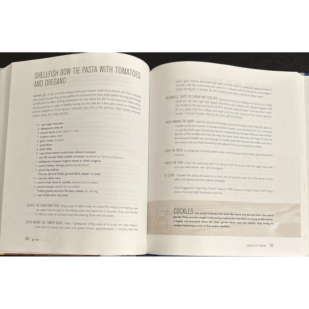 Seafood Cookbook Go Fish Laurent Tourondel American‎ Recipes Hardcover